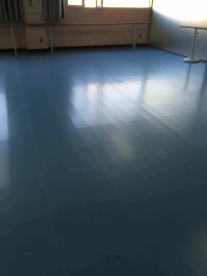 北京蝶舞飛音文化藝術(shù)培訓中心舞蹈教室地膠鋪設案例