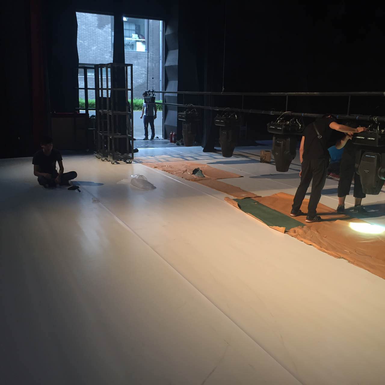 舞臺(tái)地膠--北京市海淀區(qū)中間劇場