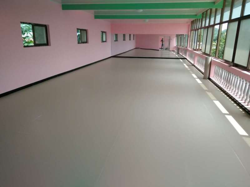 舞蹈地板--河北保定定州藍(lán)天幼兒園成功案例