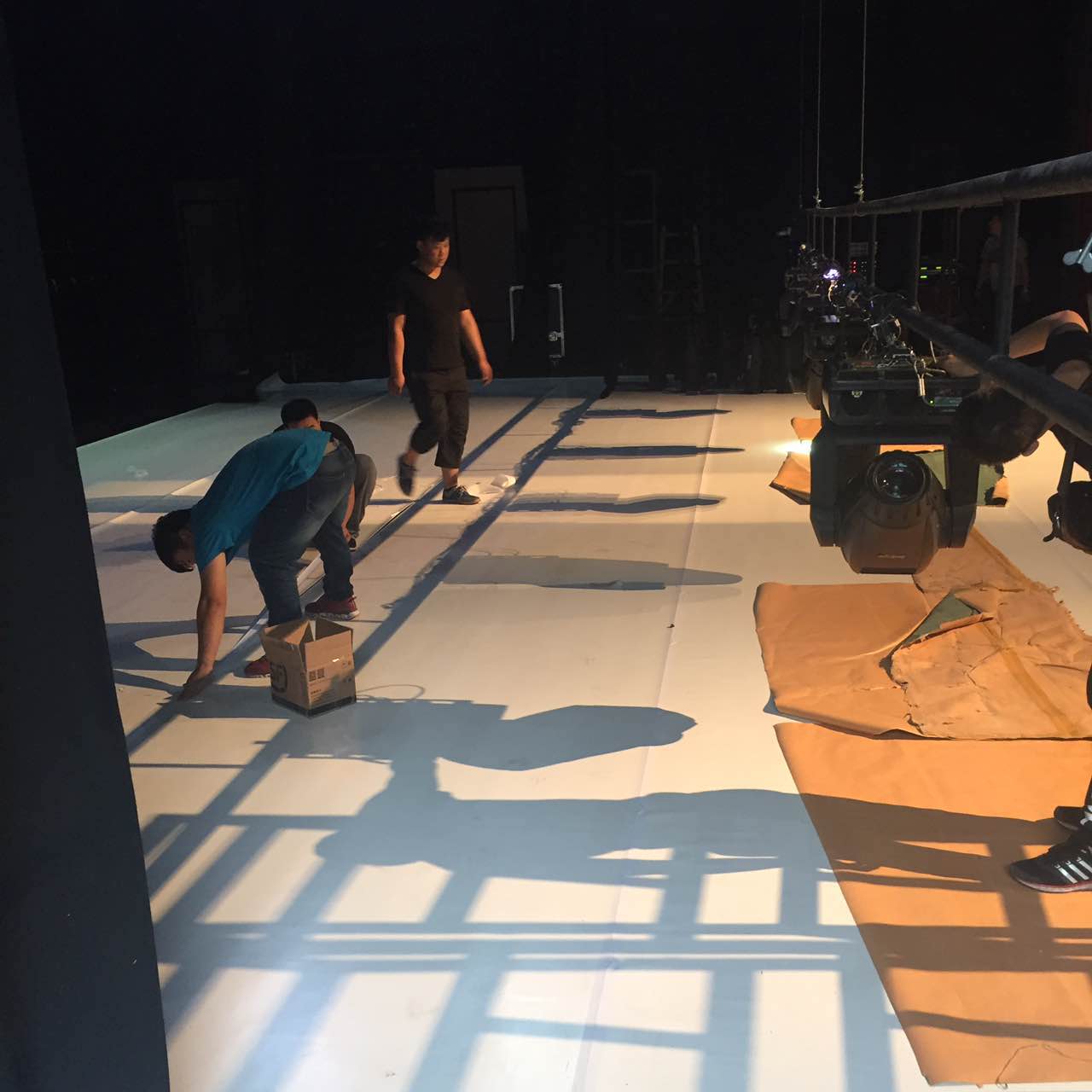 舞蹈地膠,舞臺地膠