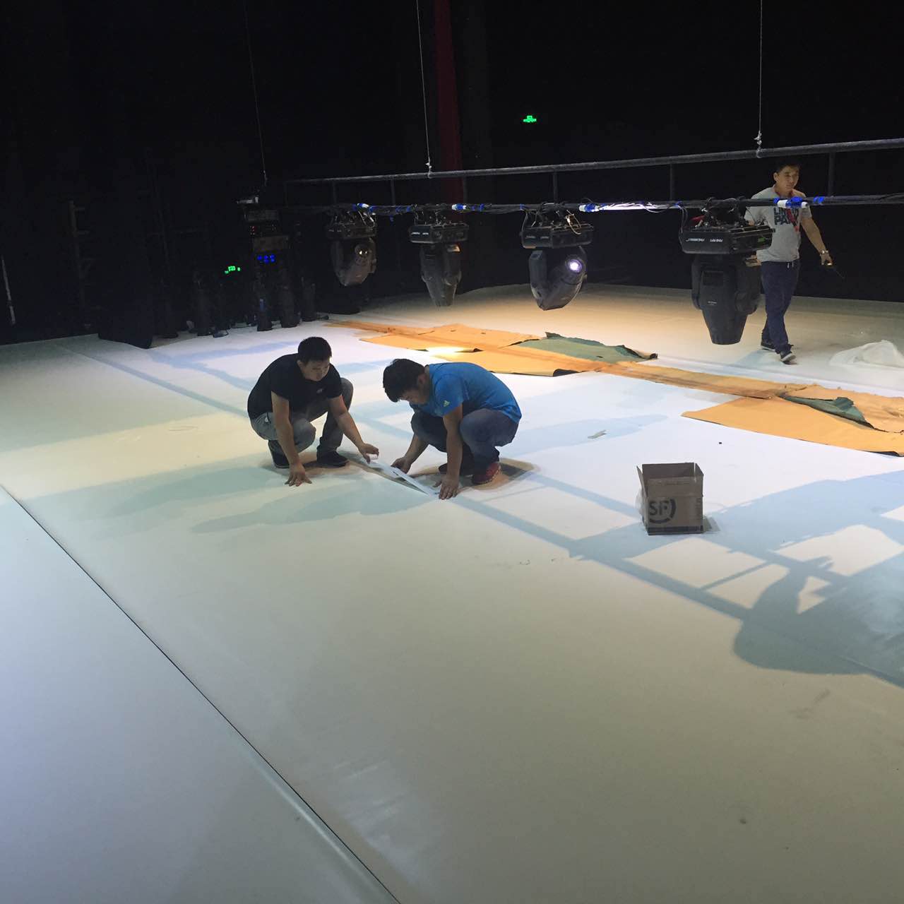 舞蹈地膠,舞臺地膠